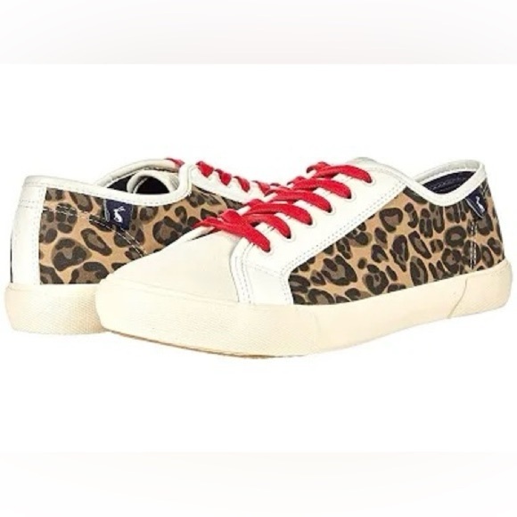 JOULES Coast Pump Faux Leather Trainers Women's Sneakers Size  9 - Picture 5 of 16